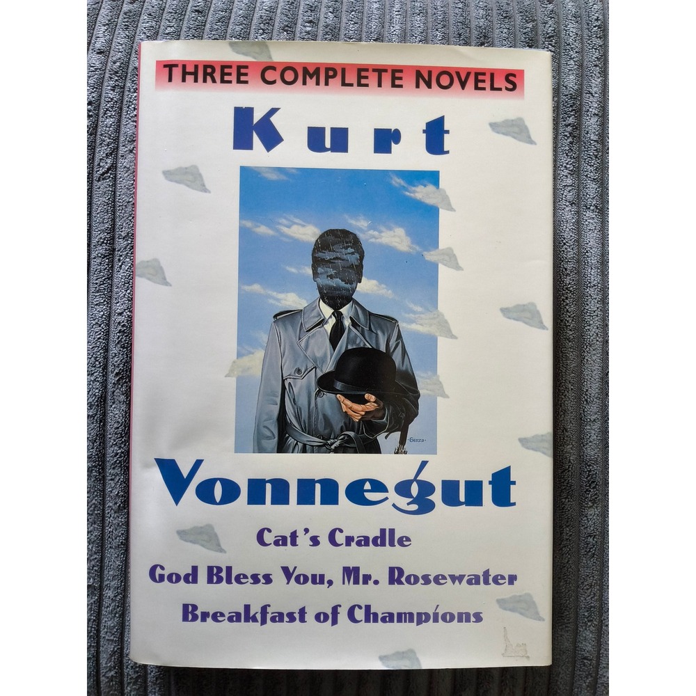Hardcover omnibus edition of Three Complete Novels by Kurt Vonnegut